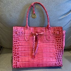 Dooney and Bourke Pink Purse w/ Matching Wallet